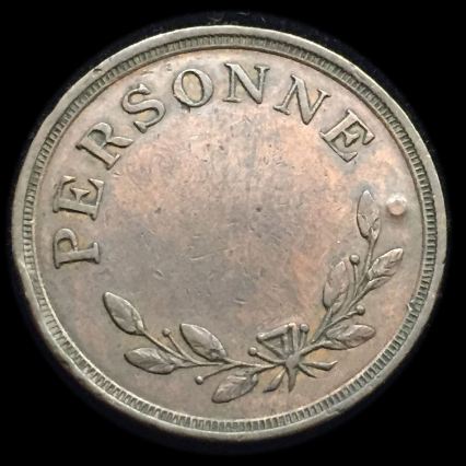 Montreal 1808 6 pence bridge token